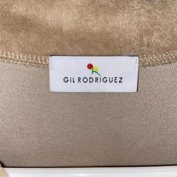 Gil Rodriguez Diana Terry Half-Zip Sweatshirt Size Small - Picture 6 of 8